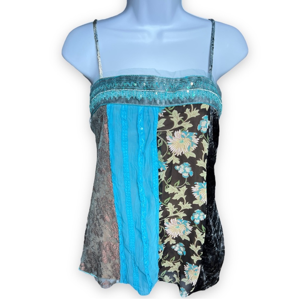 Vintage Boho Tank Top Small